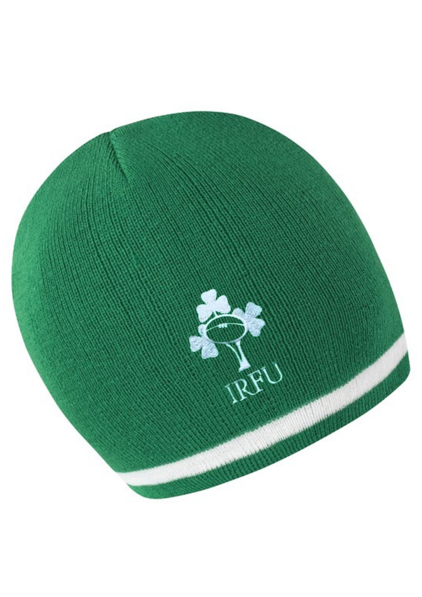 Ireland Rugby Embroidered Beanie Hat