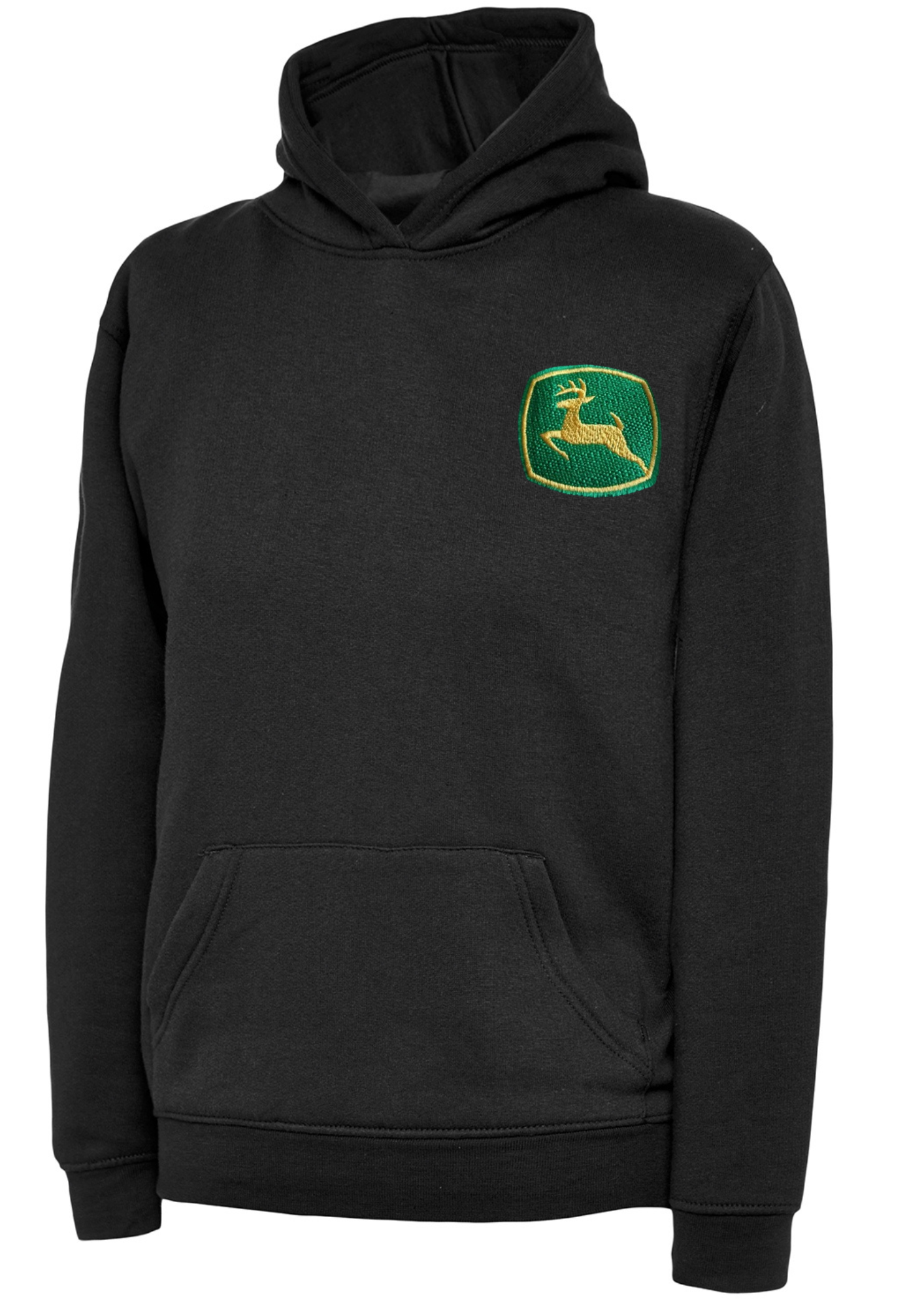 Kids Embroidered John Deere Logo Hoodie