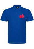 French Rugby Embroidered Polo Shirt