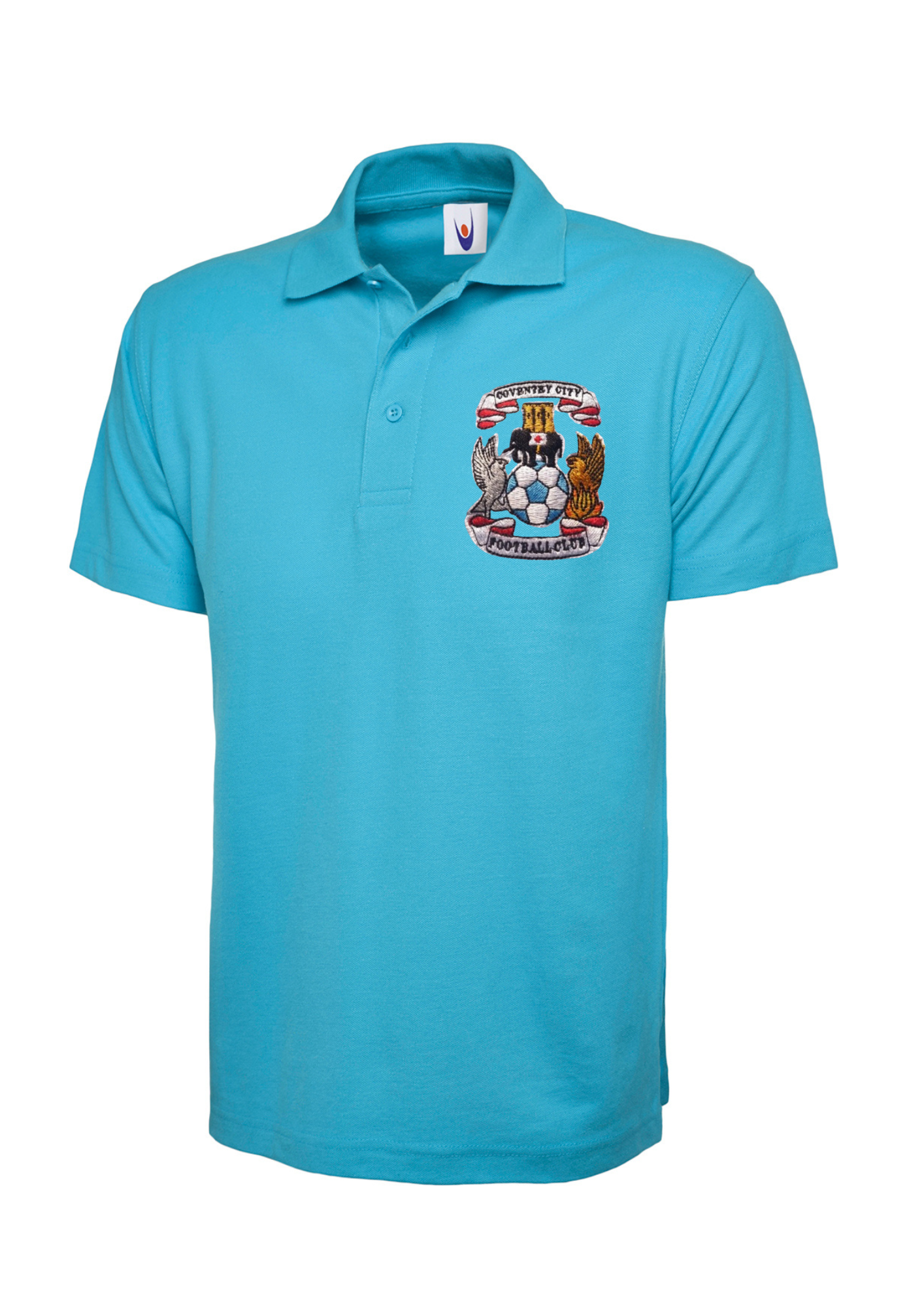 Kids Embroidered Coventry City Polo Shirt