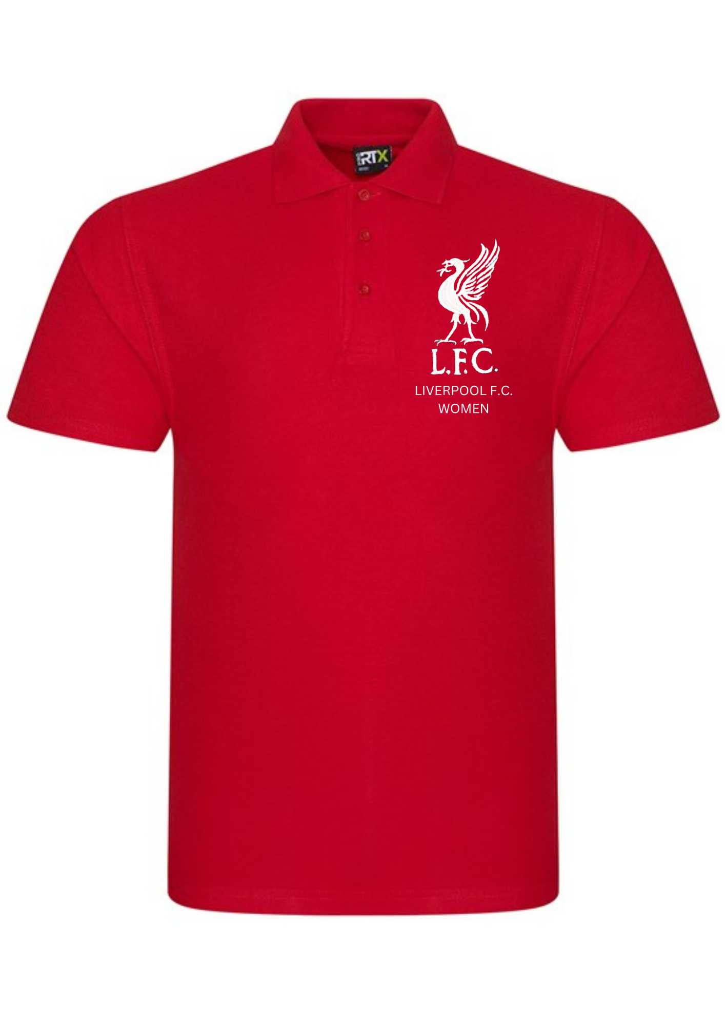 Liverpool Women's FC Embroidered Polo Shirt