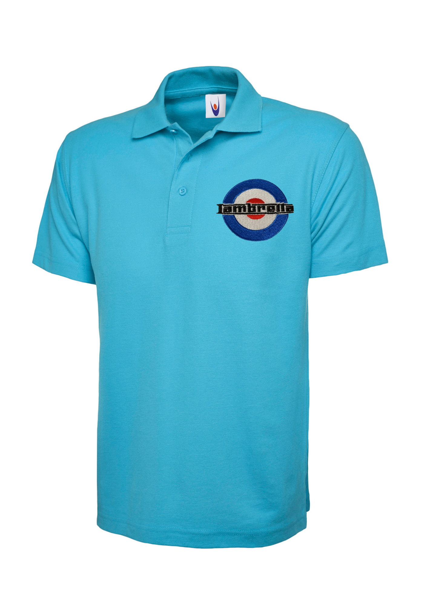 Kids Embroidered Lambretta Polo Shirt