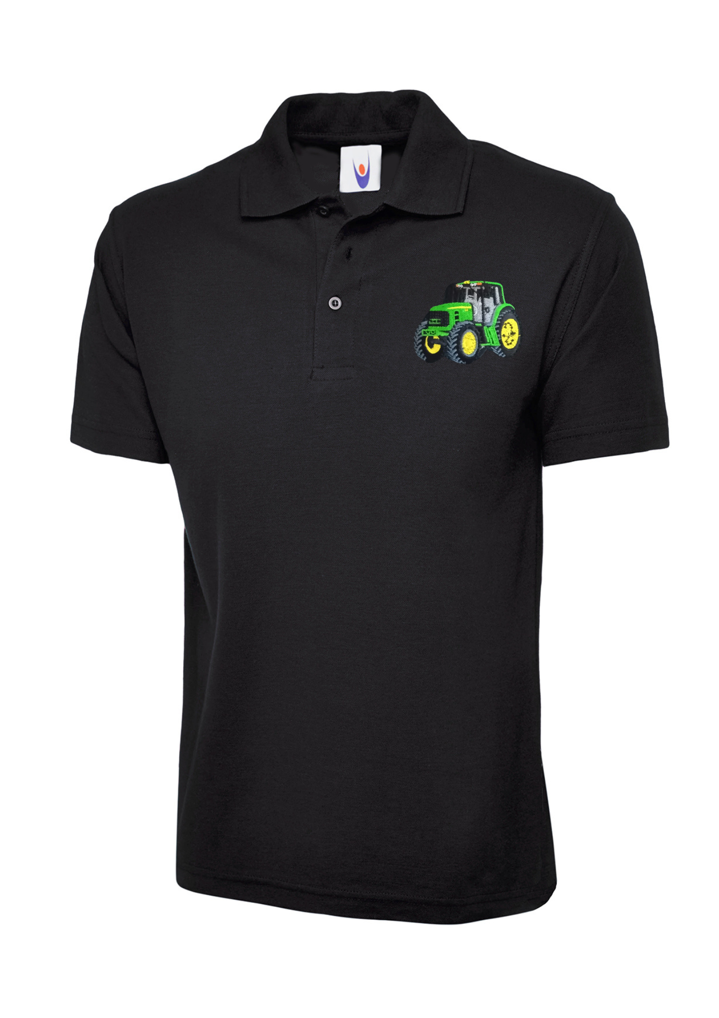 Kids Embroidered John Deere Polo Shirt