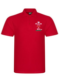 Wales Rugby Embroidered Polo Shirt