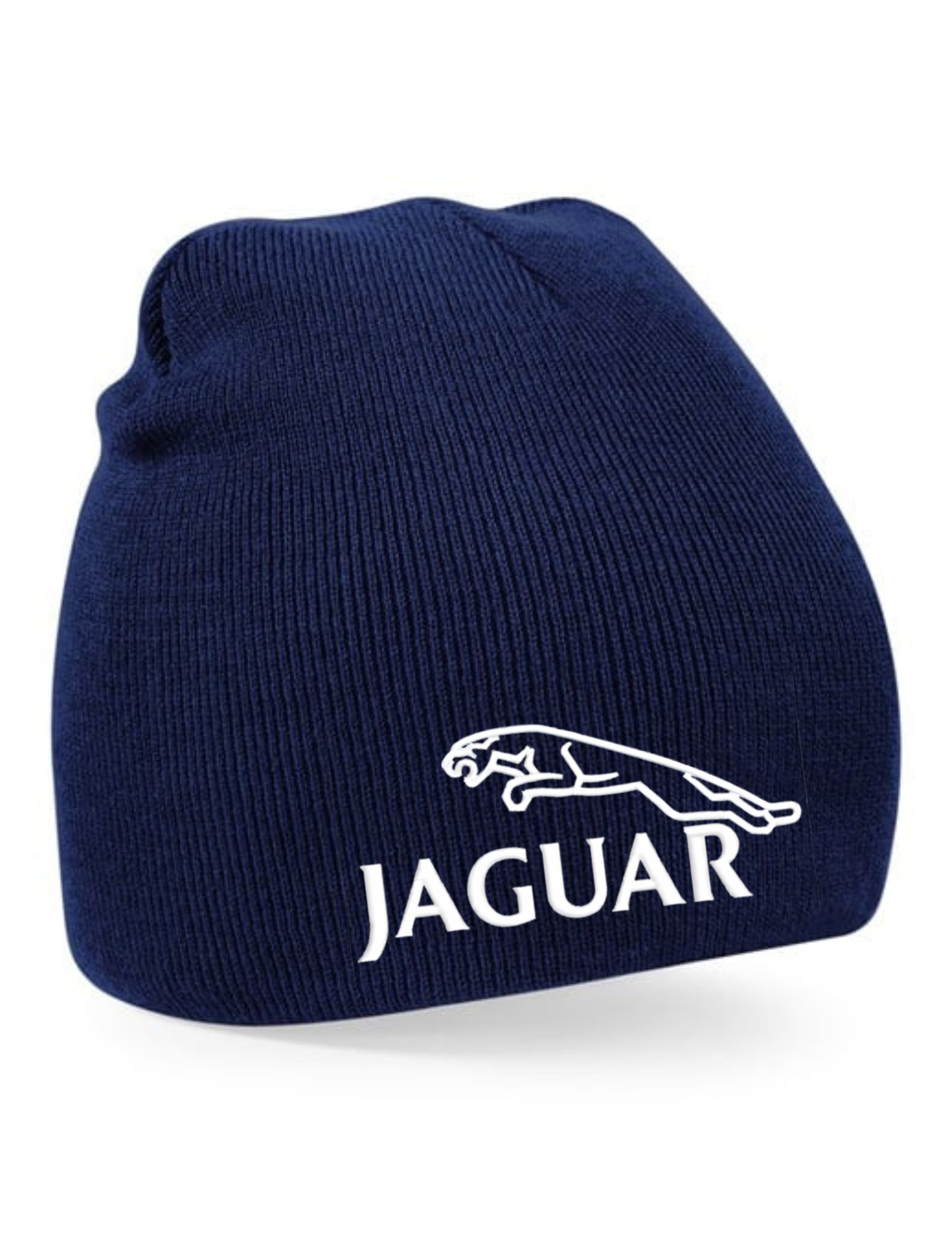 Jaguar Embroidered Beanie Hat