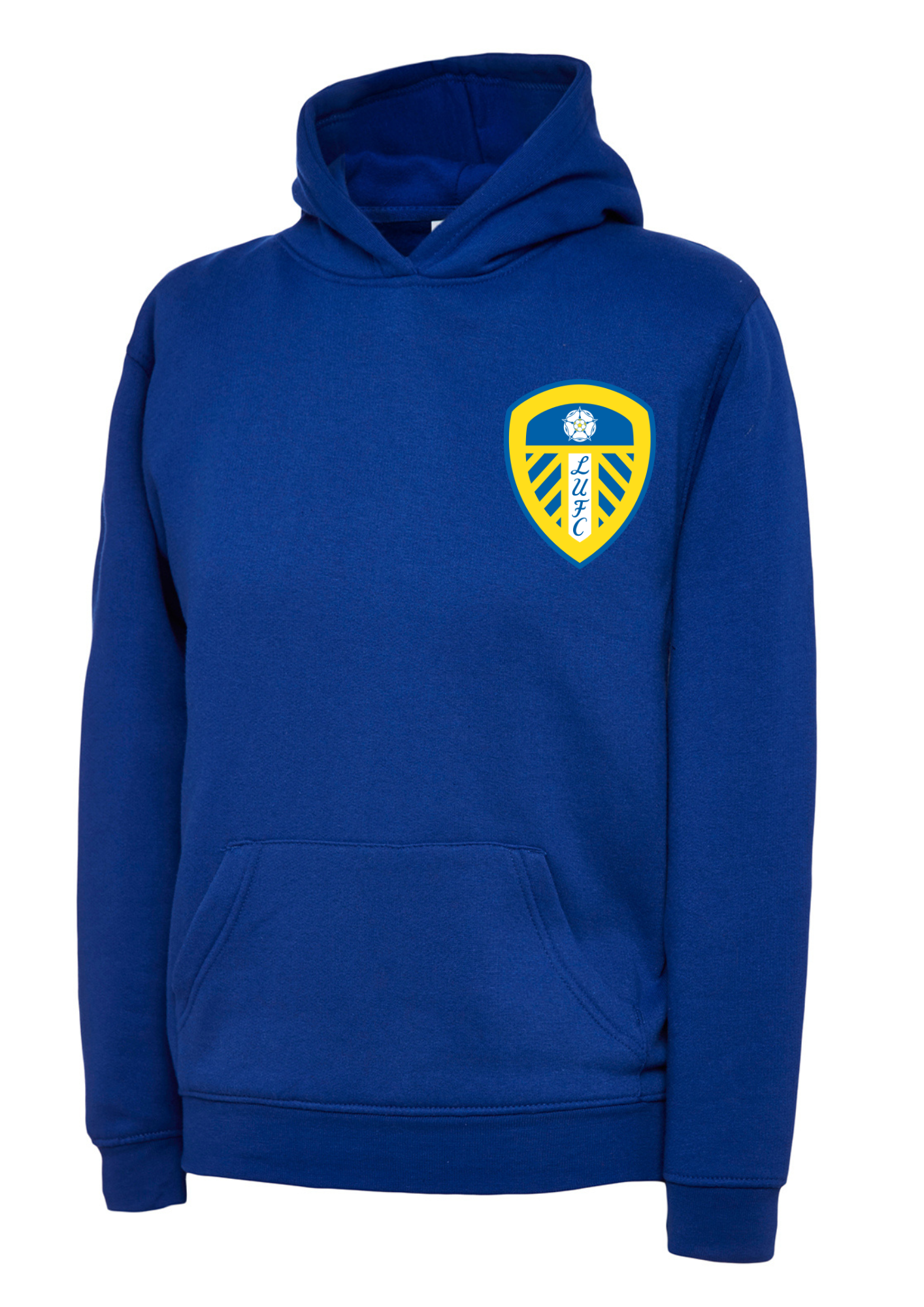 Leeds Utd Embroidered Hoodie
