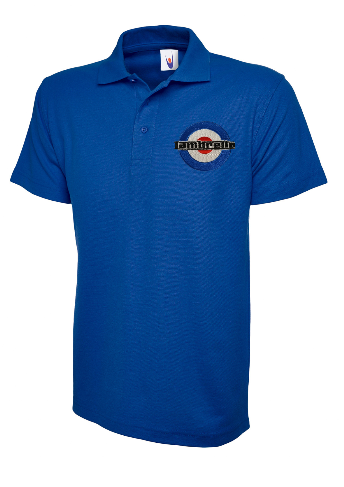 Kids Embroidered Lambretta Polo Shirt