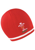 Wales Rugby Embroidered Beanie Hat