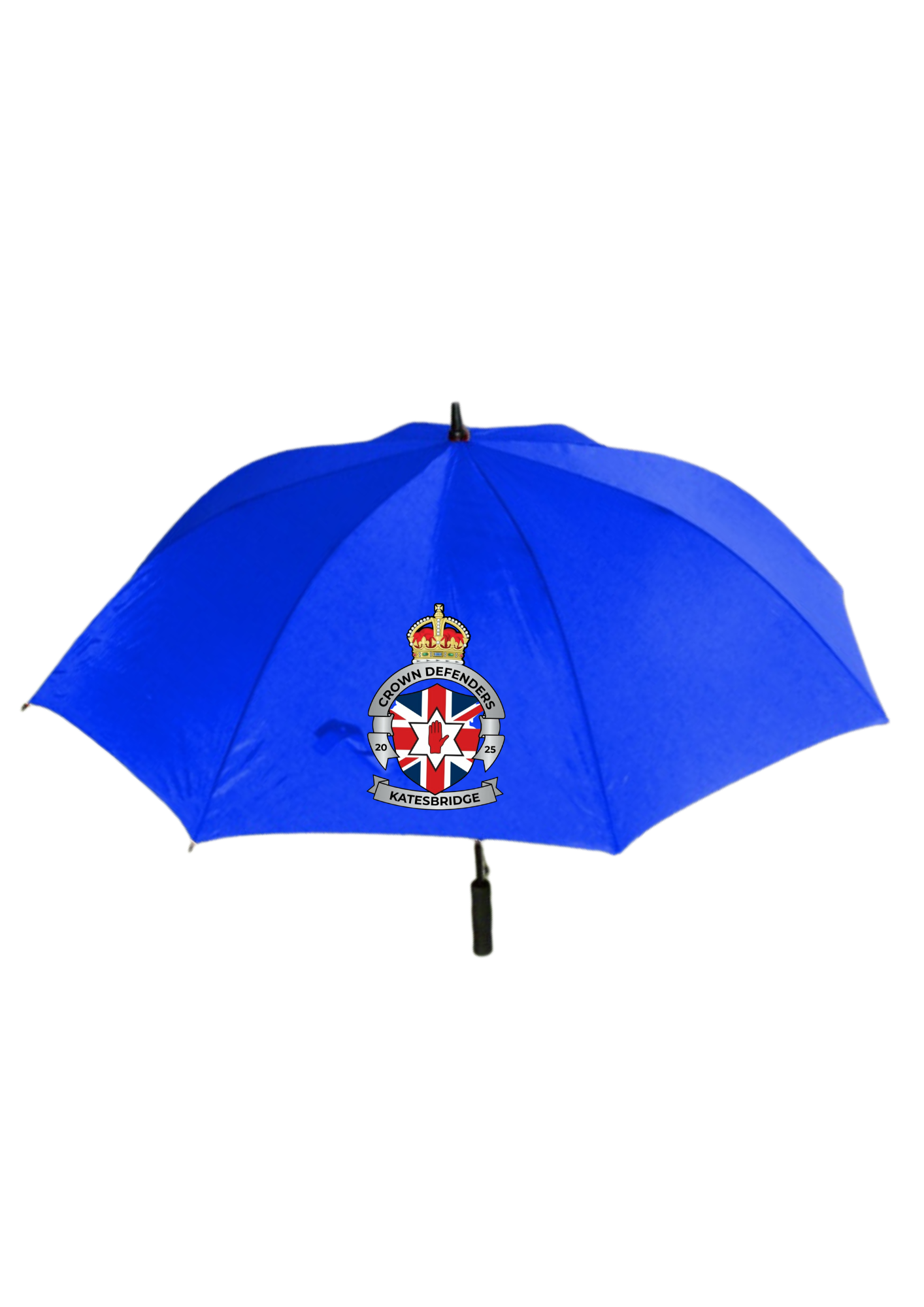 KCD Royal Blue Umbrella logo 4 panels (collection only)