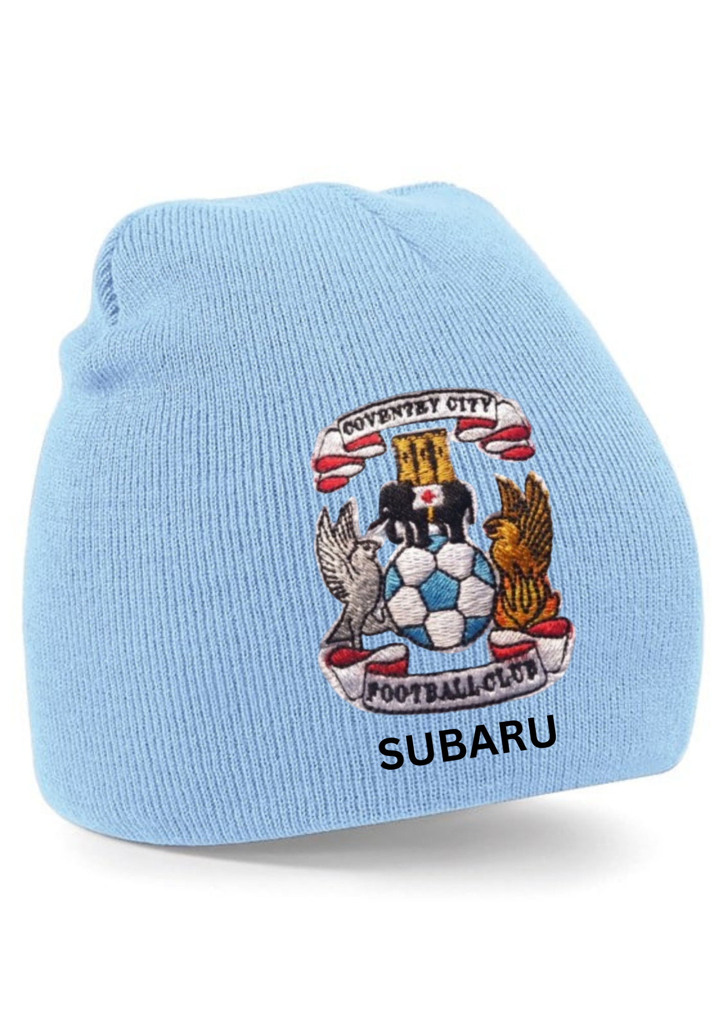 Coventry City & Subaru Embroidered Beanie Hat