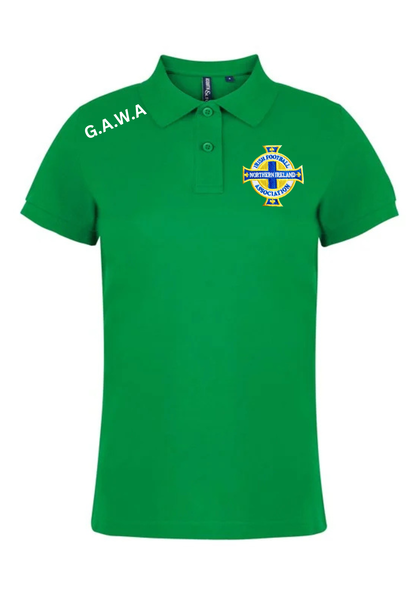 Northern Ireland ladies Fit Embroidered Polo Shirt