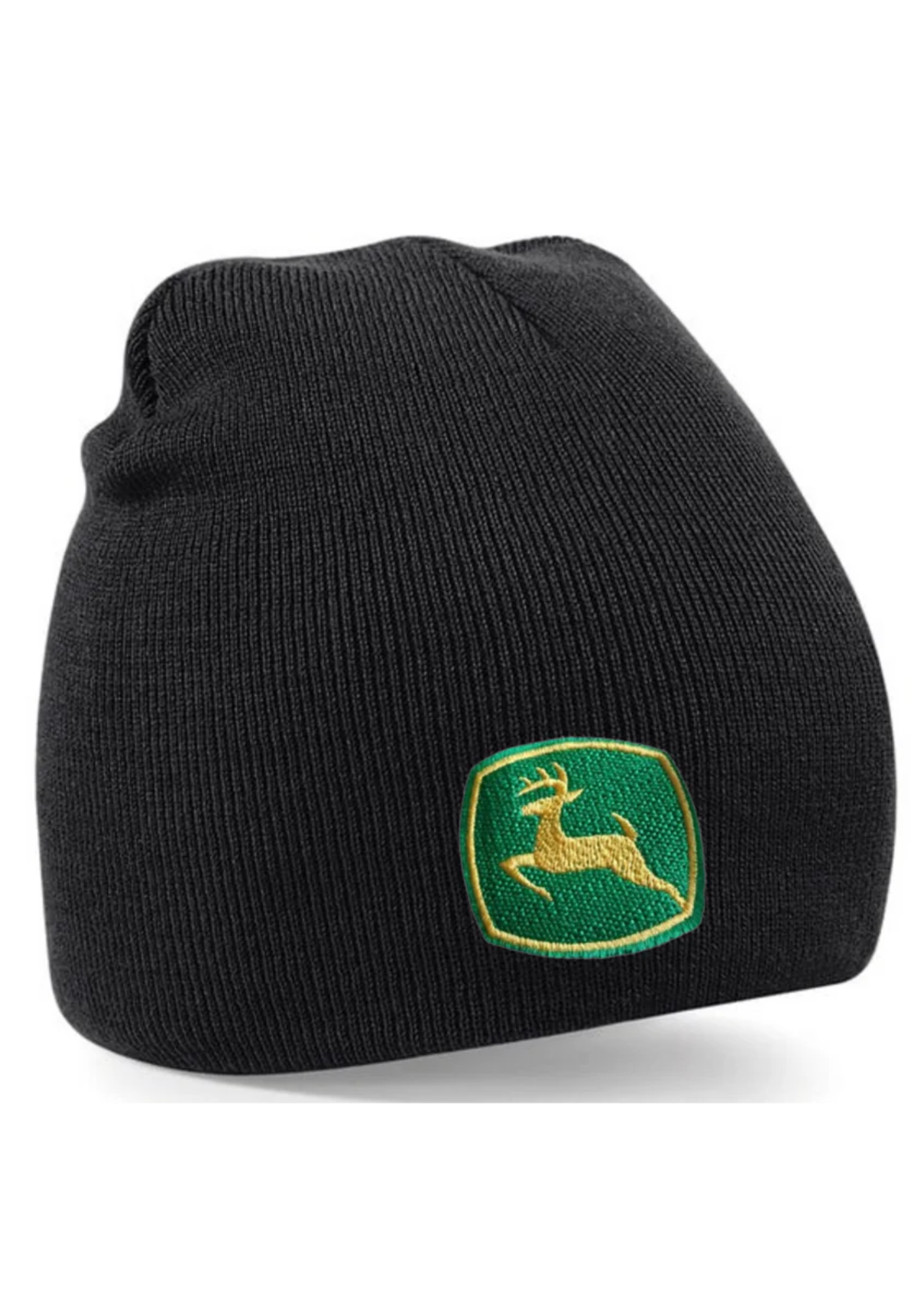 John Deere logo Embroidered Beanie Hat