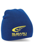 Subaru World Rally Embroidered Beanie Hat