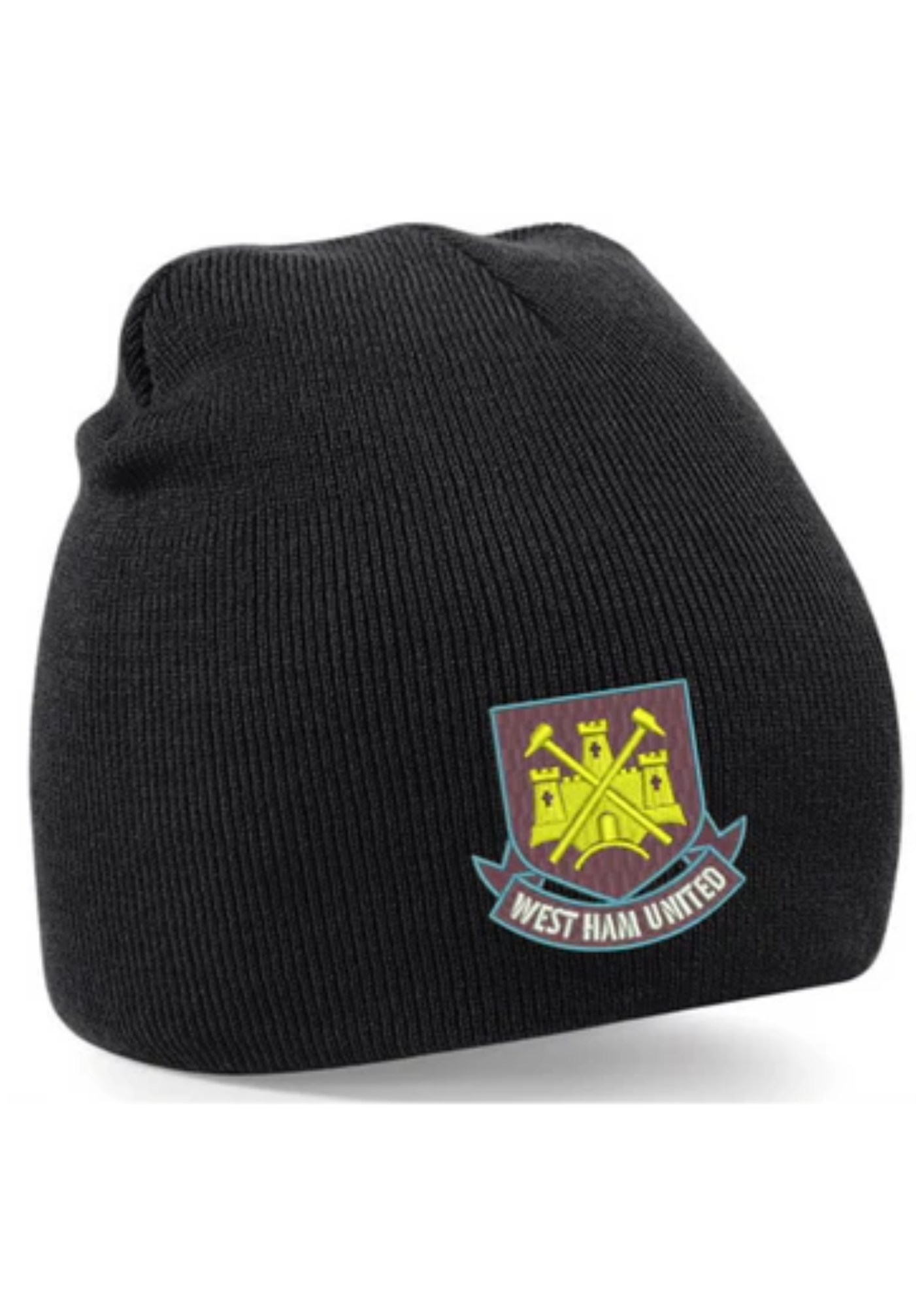 West Ham Embroidered Beanie Hat