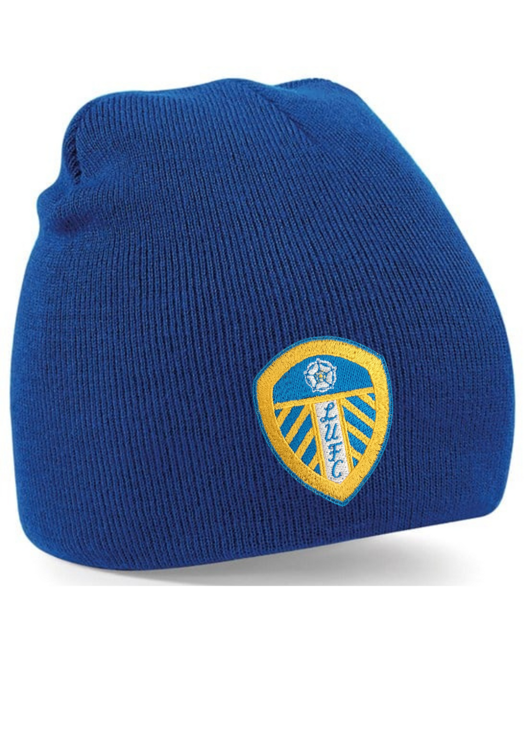 Leeds Utd Embroidered Beanie Hat