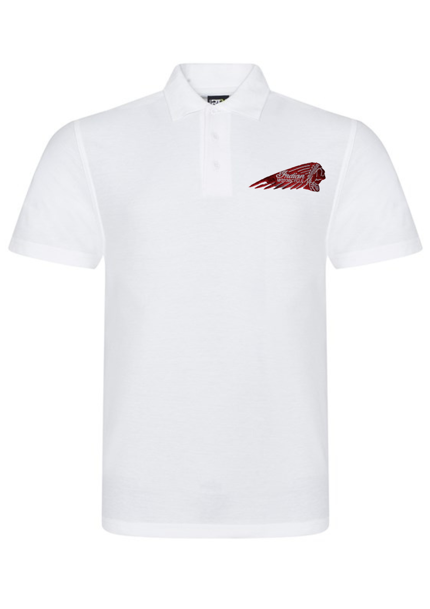 Indian Motorcycle Embroidered Polo Shirt