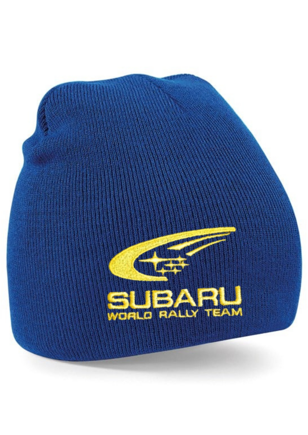 Subaru World Rally Embroidered Beanie Hat