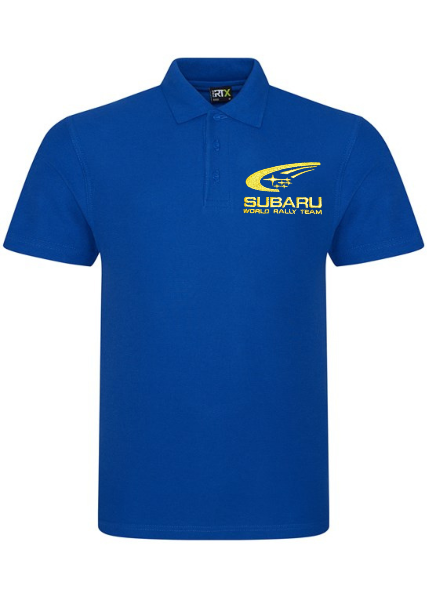 Subaru World Rally Embroidered Polo Shirt