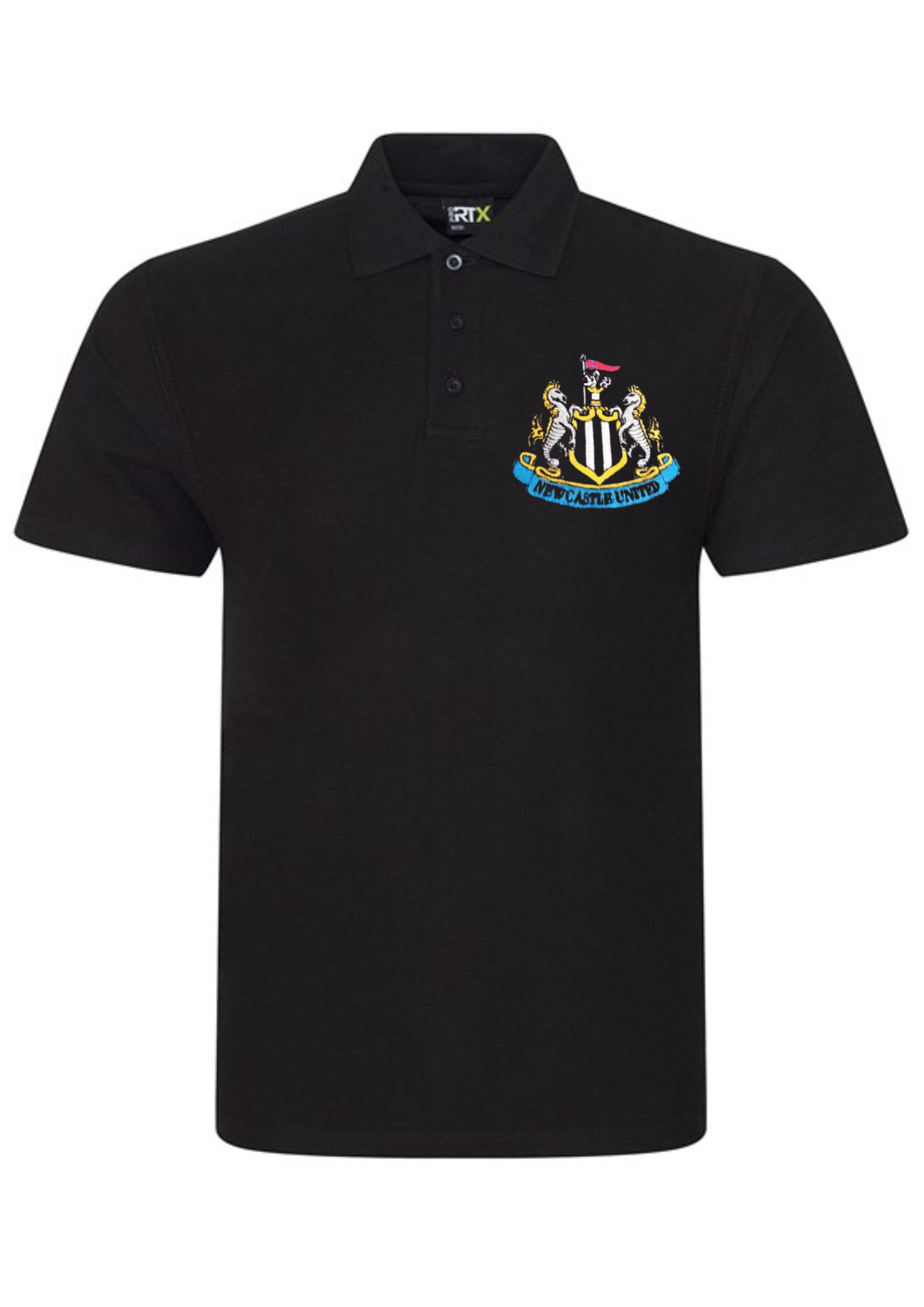 Newcastle United Embroidered Polo Shirt