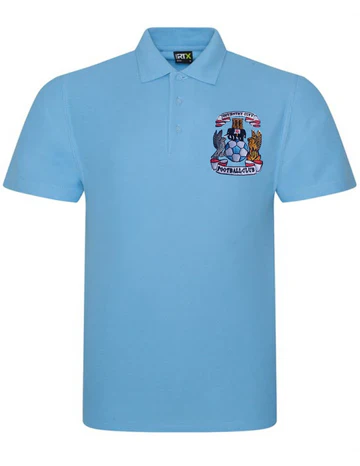Coventry City Embroidered Polo Shirt