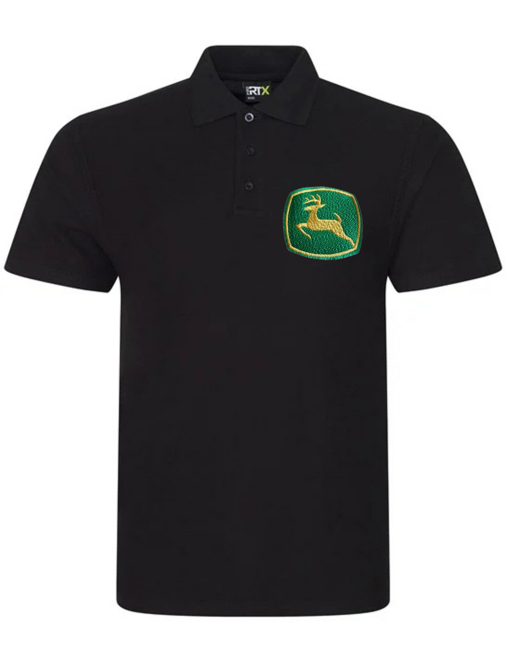 John Deere Embroidered Polo Shirt