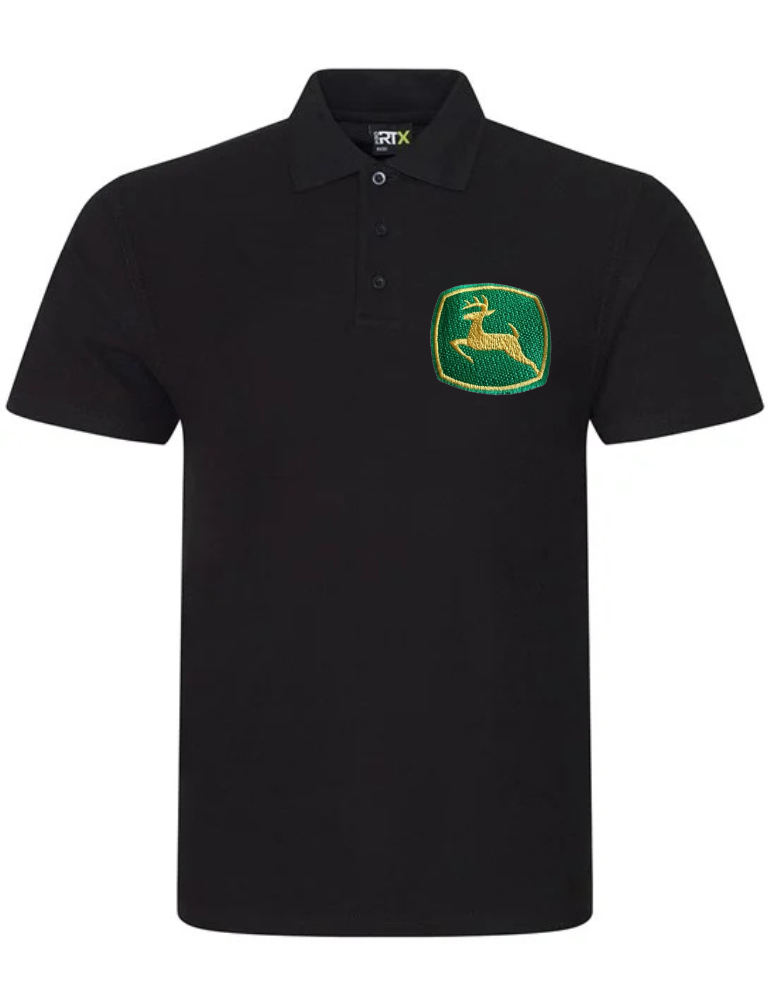 John Deere Embroidered Polo Shirt