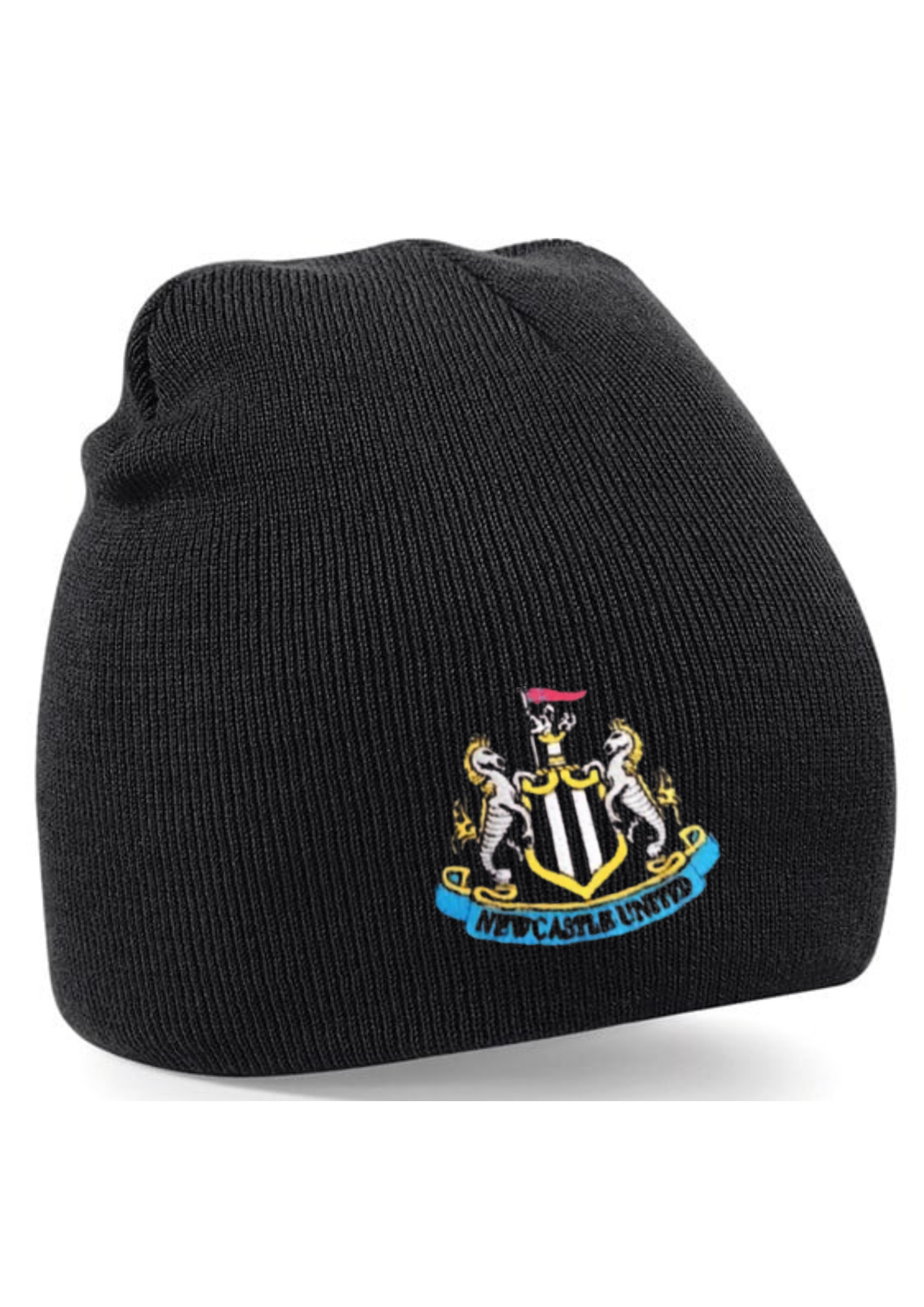 Newcastle United Embroidered Beanie Hat