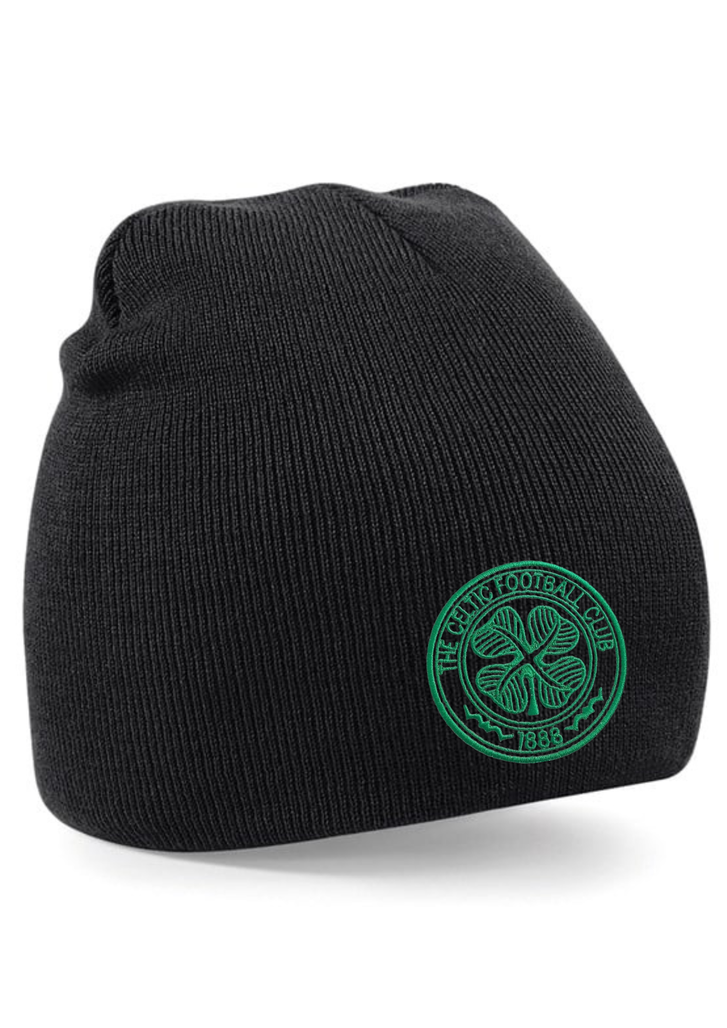 Celtic Embroidered Beanie Hat