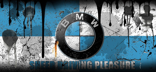 BMW vintage retro mug