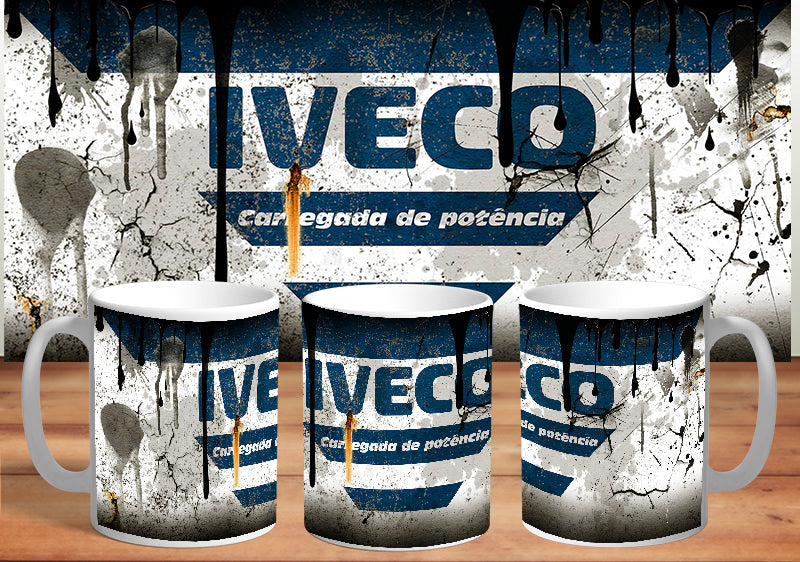 Iveco vintage retro mug