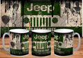Jeep 2 vintage retro mug